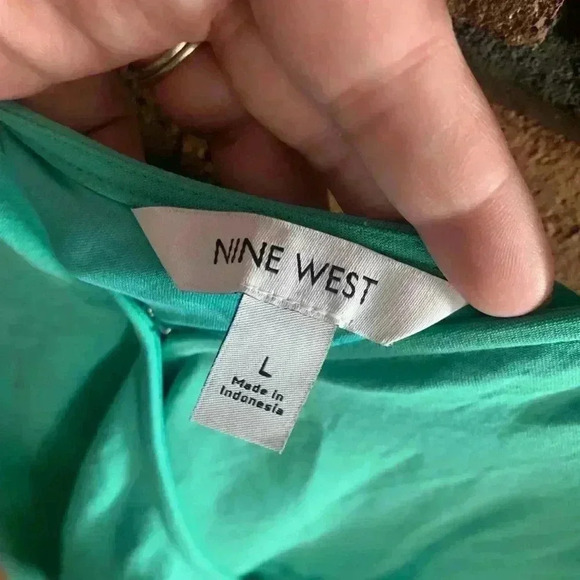 Nine West Women’s Wrap Tie Dress - Picture 3 of 4